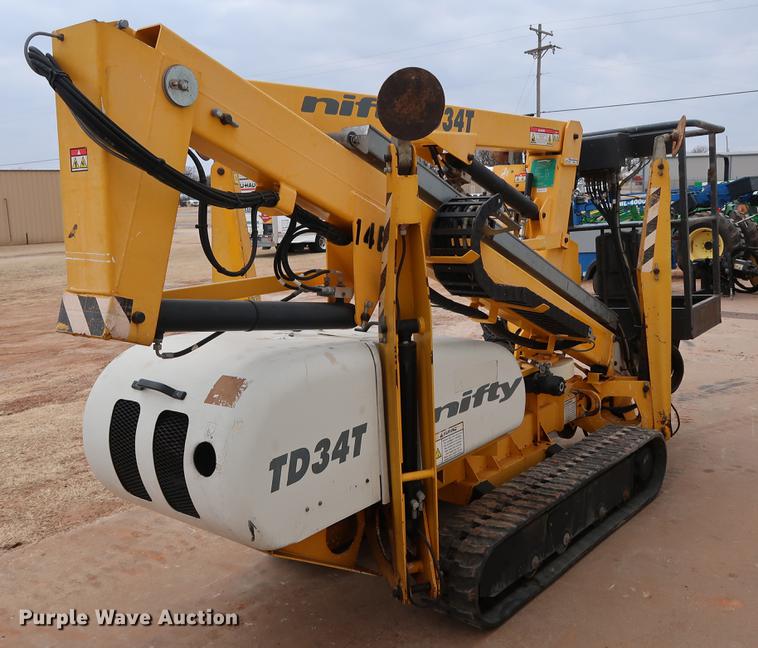 image for item FI9756 2012 Nifty TD34T boom lift