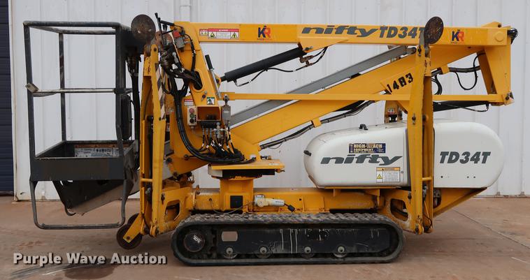 image for item FI9756 2012 Nifty TD34T boom lift
