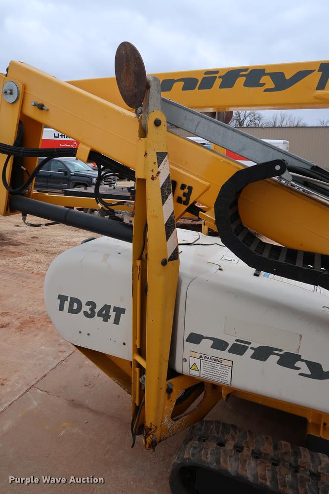 image for item FI9756 2012 Nifty TD34T boom lift