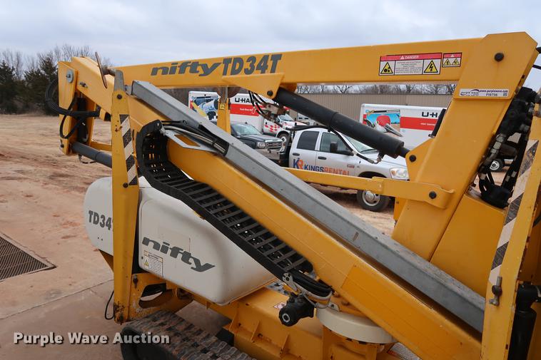 image for item FI9756 2012 Nifty TD34T boom lift
