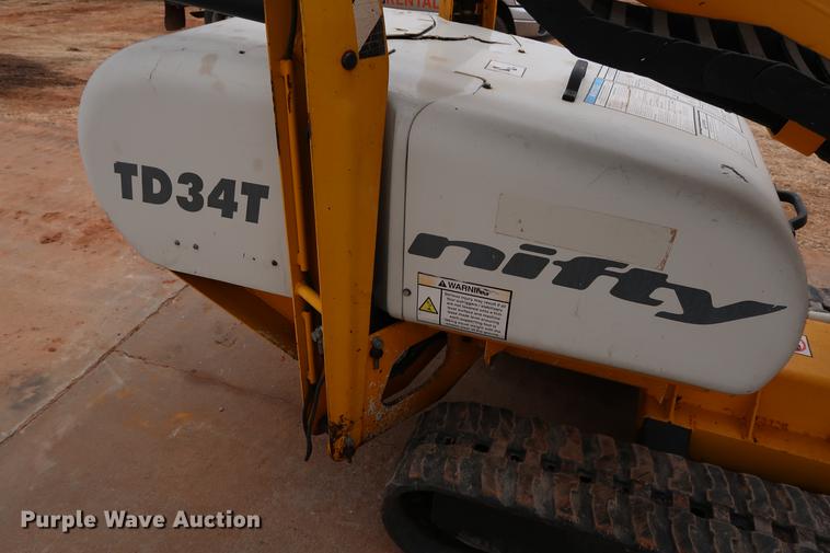image for item FI9756 2012 Nifty TD34T boom lift