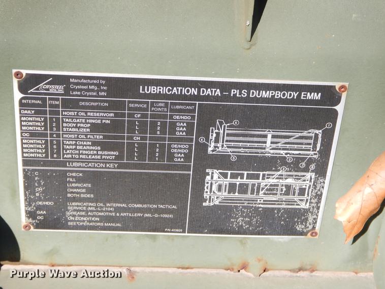 image for item FQ9518 Engineer Mission 132632 dump bed