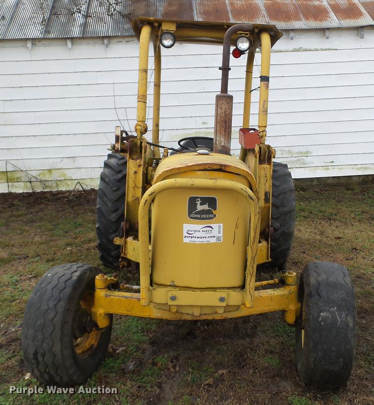 image for item DD2347 1974 John Deere 302A landscape tractor