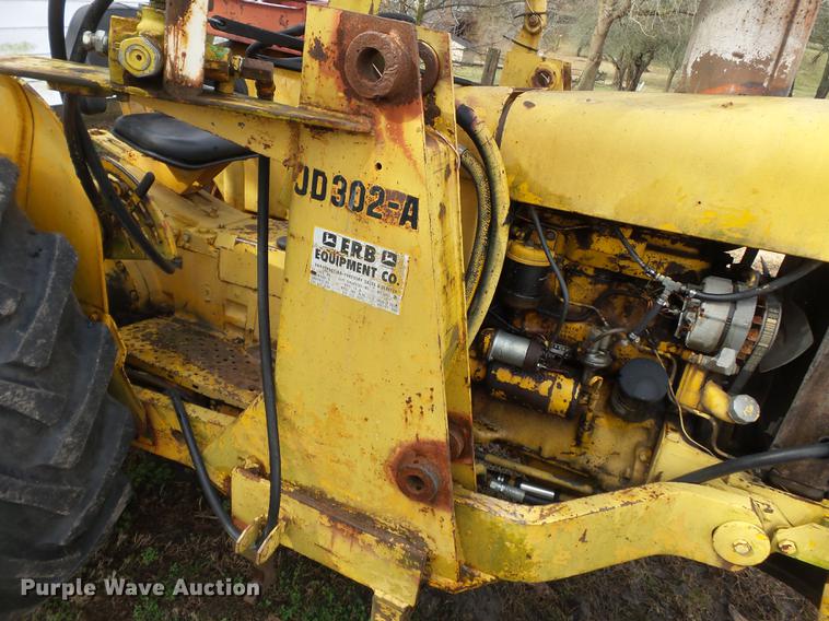 image for item DD2347 1974 John Deere 302A landscape tractor