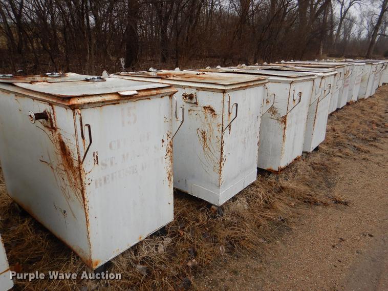 image for item DE0024 (49) trash containers