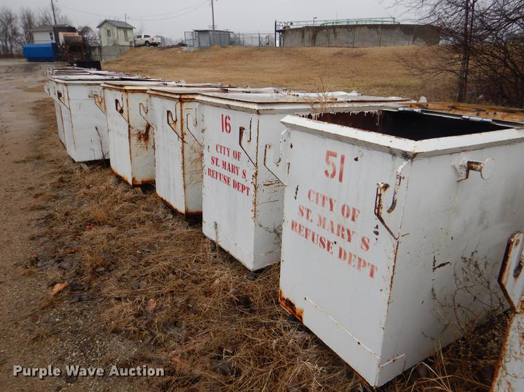 image for item DE0024 (49) trash containers