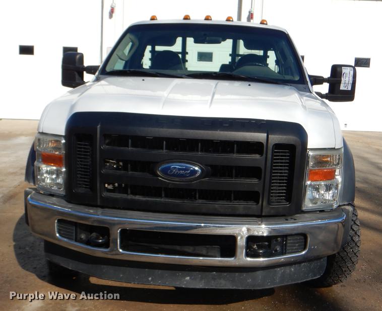 image for item DE0094 2008 Ford F550 Super Duty XL flatbed truck