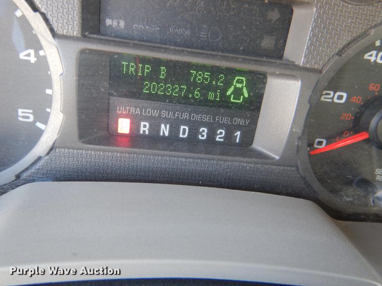 image for item DE0094 2008 Ford F550 Super Duty XL flatbed truck