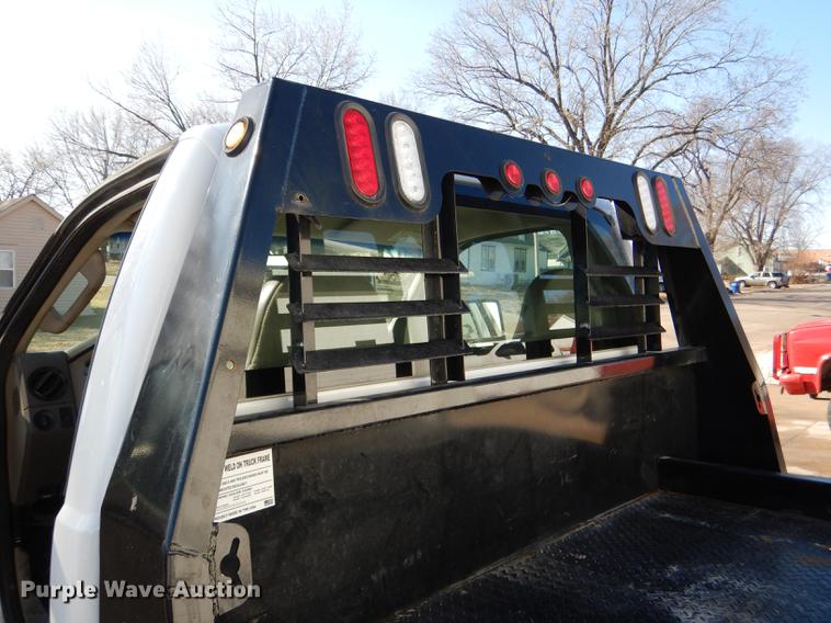 image for item DE0094 2008 Ford F550 Super Duty XL flatbed truck