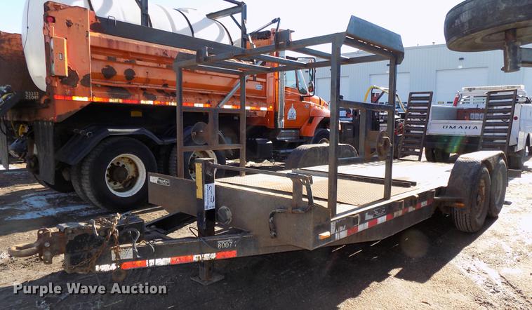 image for item DE7583 2002 Maclander 18TSLWB utility trailer