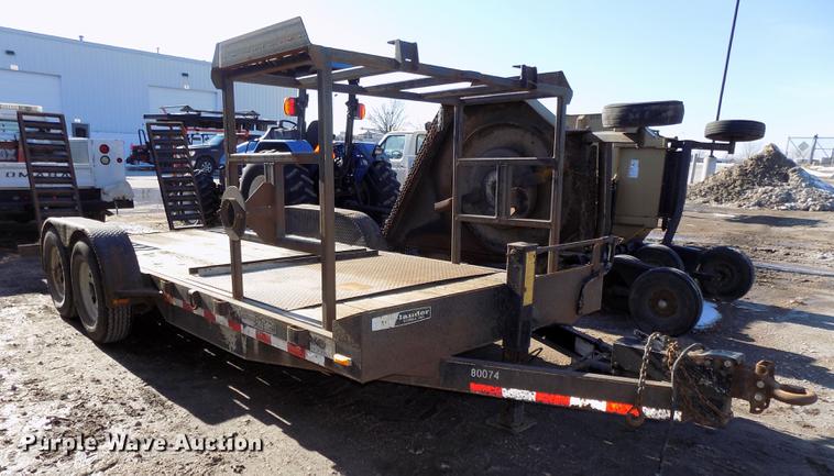 image for item DE7583 2002 Maclander 18TSLWB utility trailer