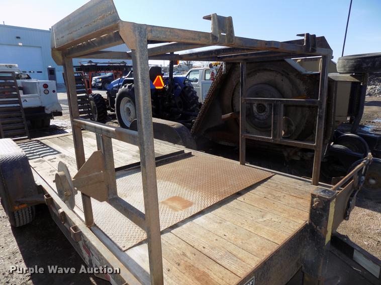 image for item DE7583 2002 Maclander 18TSLWB utility trailer