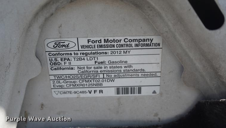 image for item DF7606 2012 Ford Transit Connect van