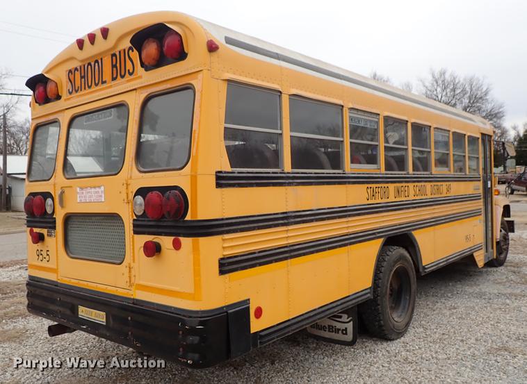 image for item DF8738 1996 Chevrolet B7 Bluebird school bus