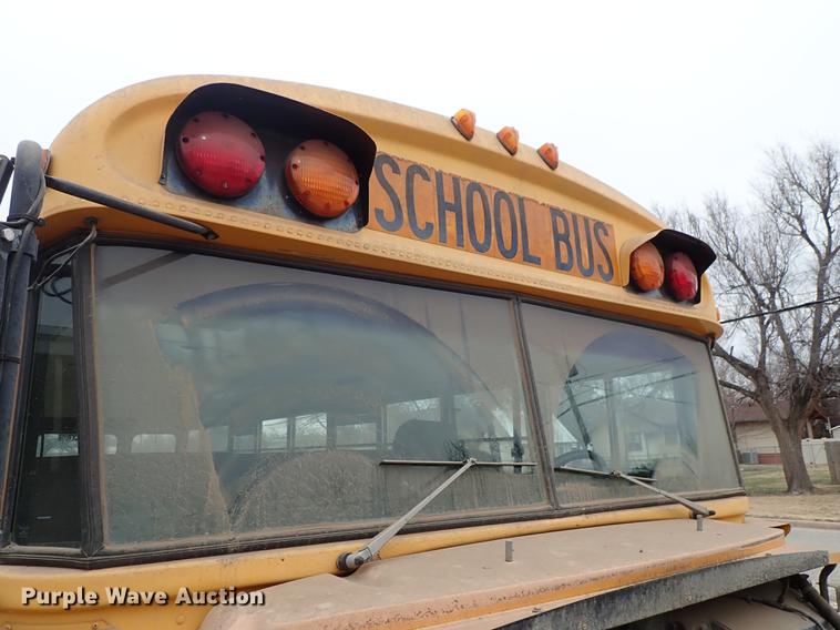 image for item DF8738 1996 Chevrolet B7 Bluebird school bus