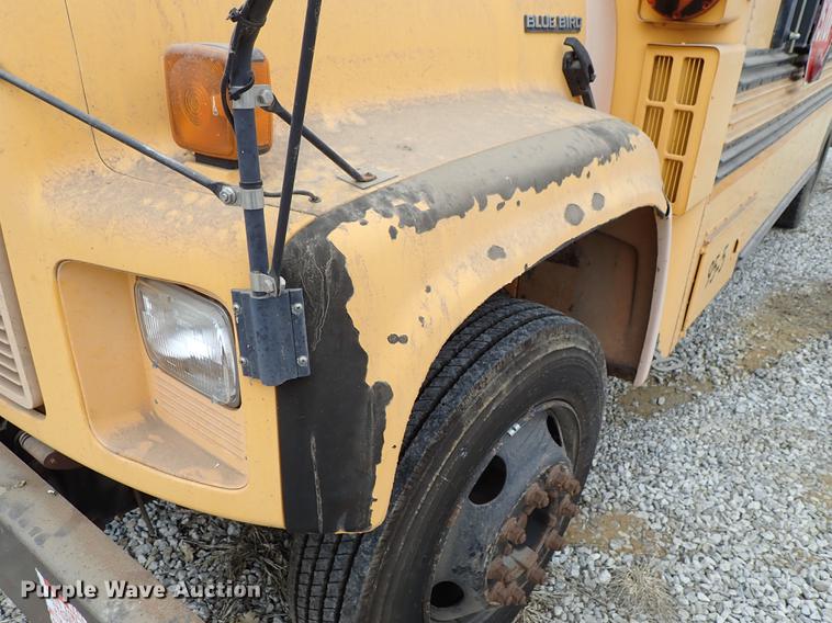image for item DF8738 1996 Chevrolet B7 Bluebird school bus