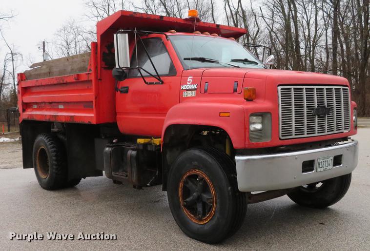 image for item DG3841 1991 Chevrolet Kodiak dump truck