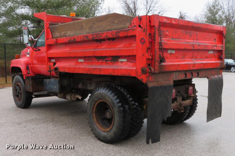 image for item DG3841 1991 Chevrolet Kodiak dump truck