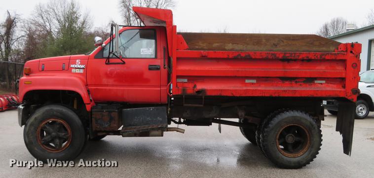 image for item DG3841 1991 Chevrolet Kodiak dump truck