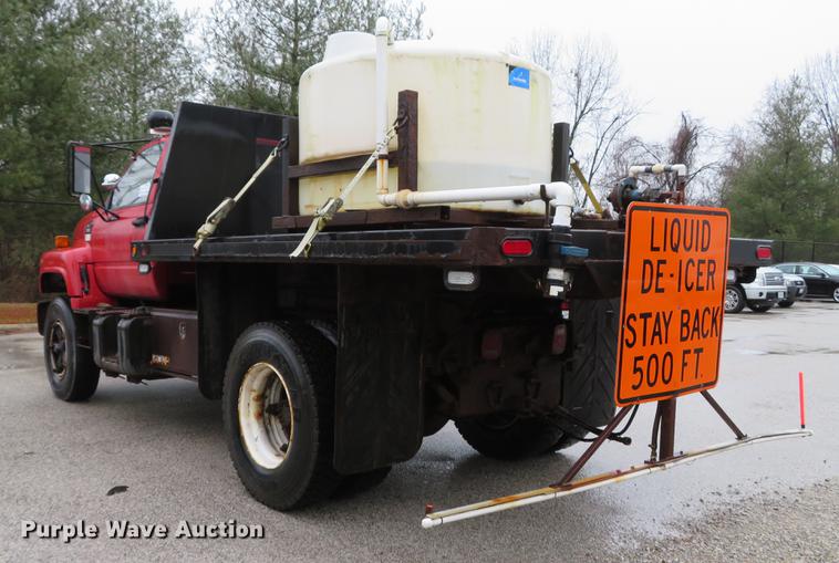 image for item DG3842 1997 Chevrolet C7500 dump flatbed truck