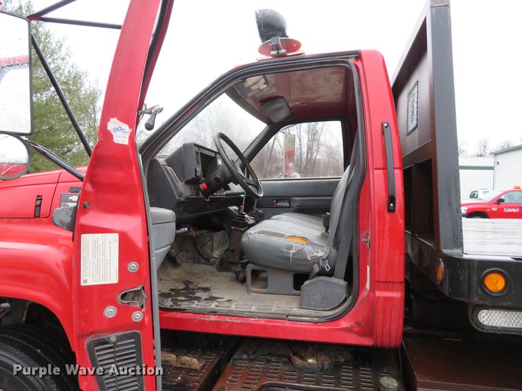 image for item DG3842 1997 Chevrolet C7500 dump flatbed truck