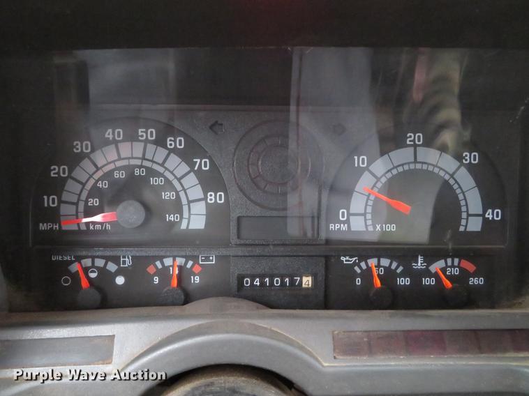 image for item DG3842 1997 Chevrolet C7500 dump flatbed truck