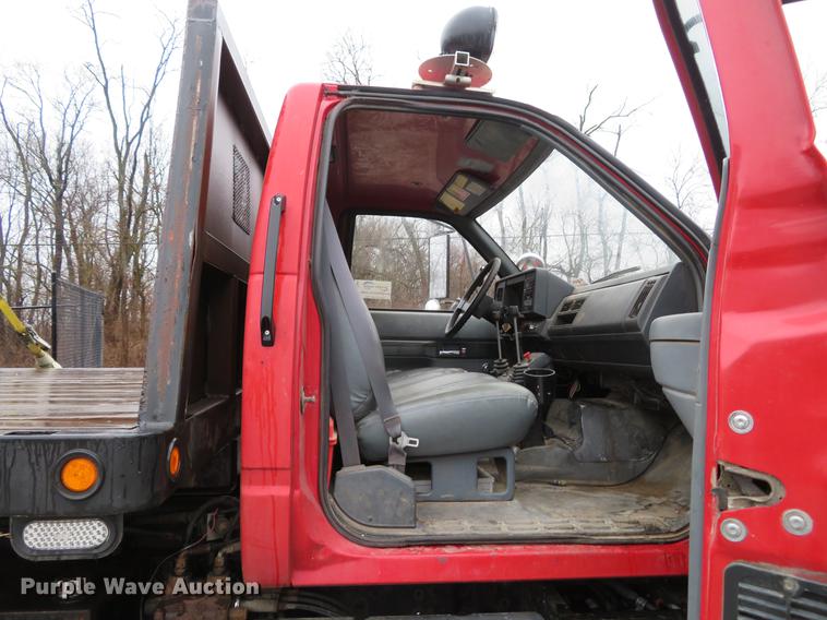 image for item DG3842 1997 Chevrolet C7500 dump flatbed truck