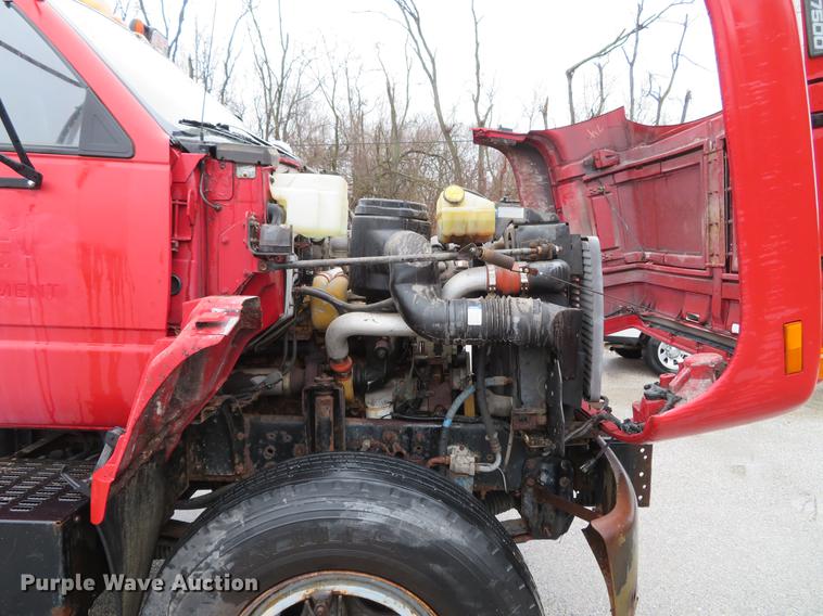 image for item DG3842 1997 Chevrolet C7500 dump flatbed truck