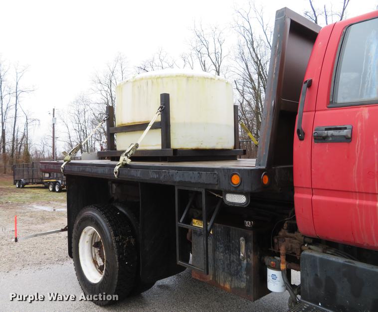 image for item DG3842 1997 Chevrolet C7500 dump flatbed truck