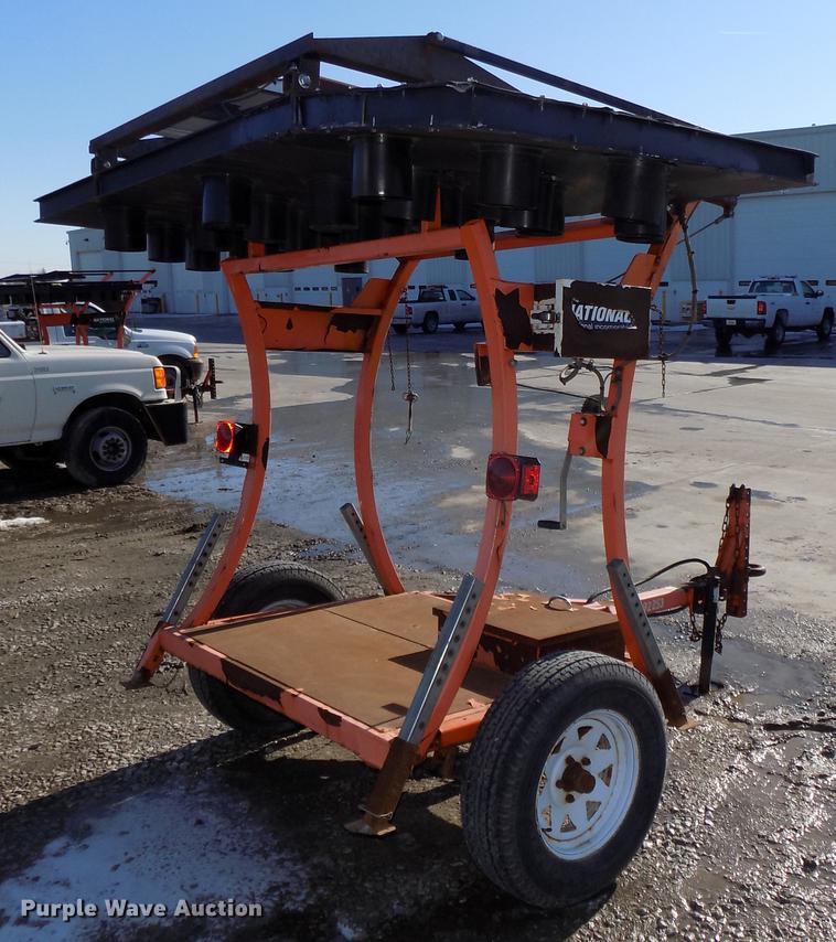 image for item DZ9635 2010 National Sign Arolite Curve 40 arrow board trailer