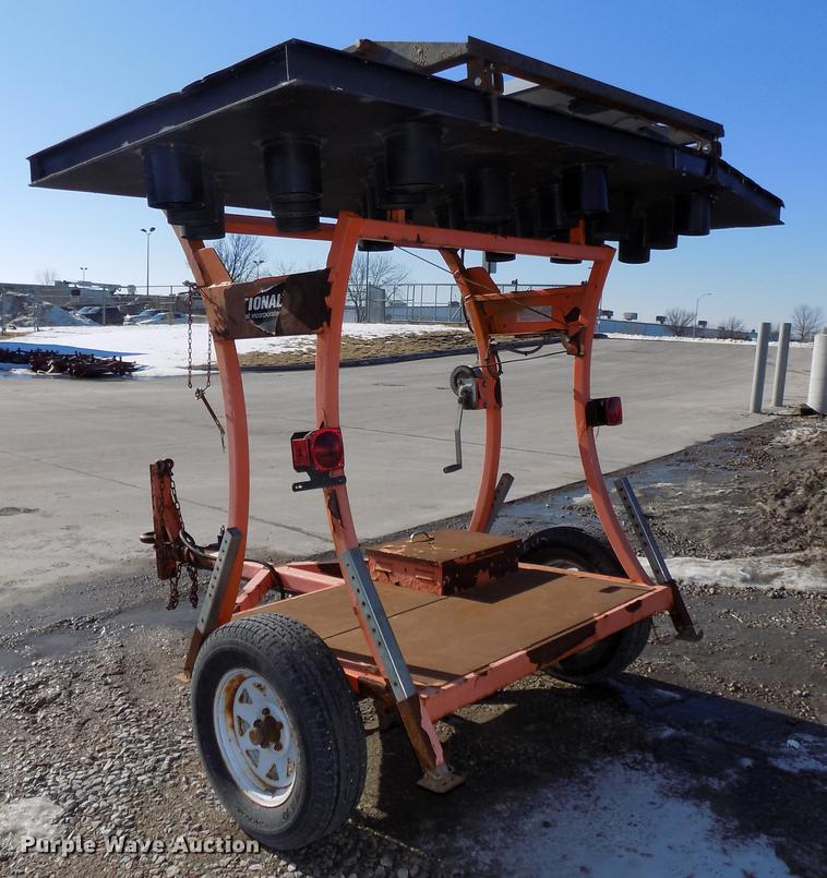 image for item DZ9635 2010 National Sign Arolite Curve 40 arrow board trailer