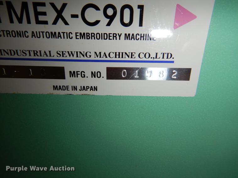 image for item EA9245 TaJima electronic automatic embroidery machine