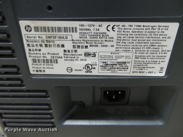 image for item EW9917 HP Color LaserJet CP5525 printer