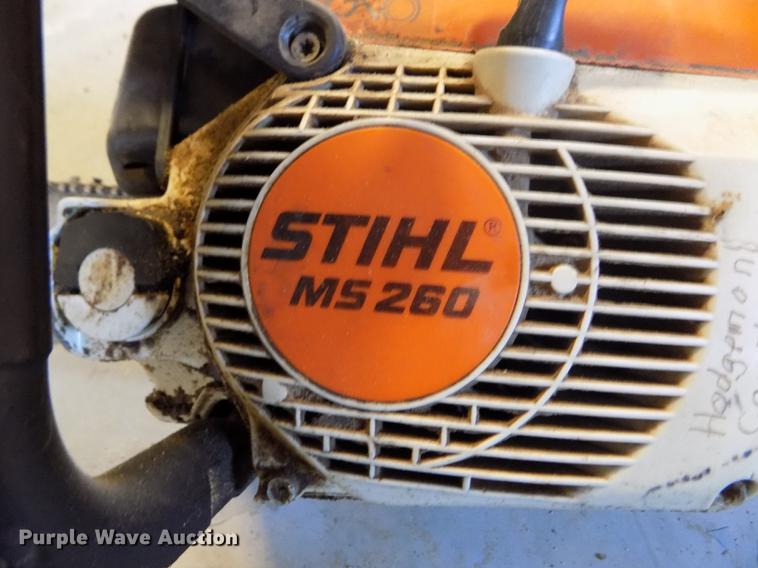 image for item FH9020 Stihl MS260 Pro chainsaw