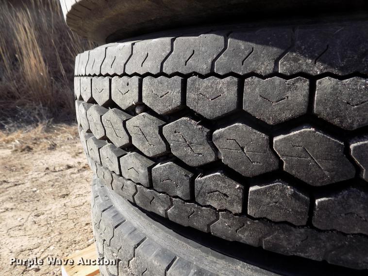image for item FH9022 (4) Goodyear 11R22.5 tires
