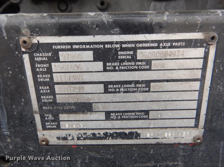 image for item FH9044 2000 Blue Bird LTC-40 coach bus