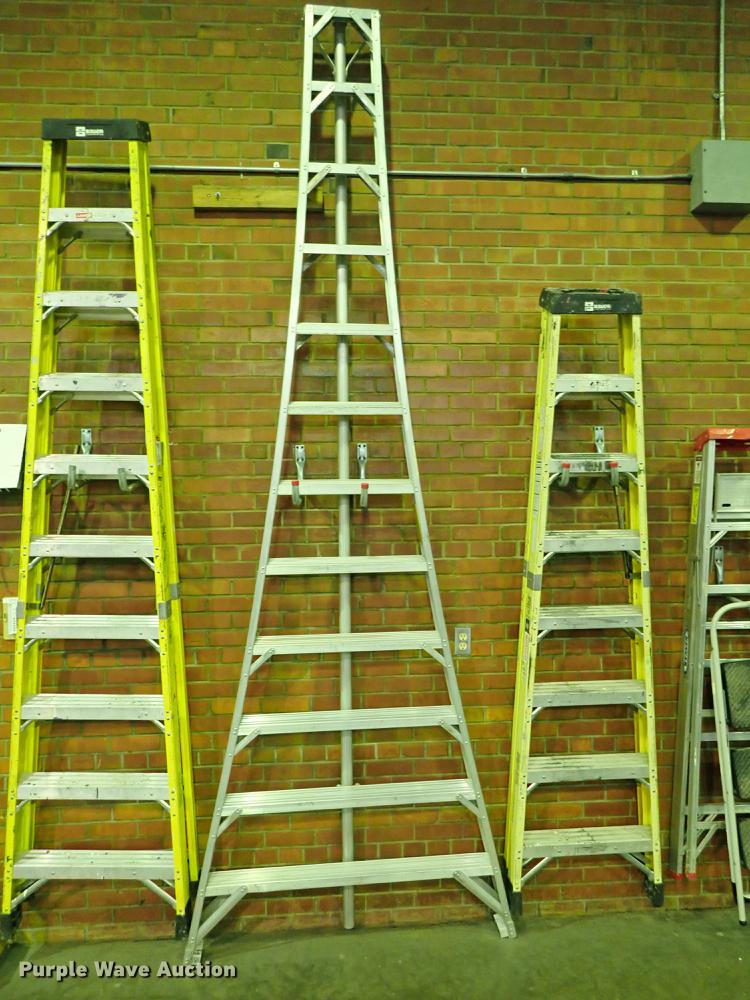 Stokes aluminum tripod ladder in McPherson, KS Item FH9629 sold