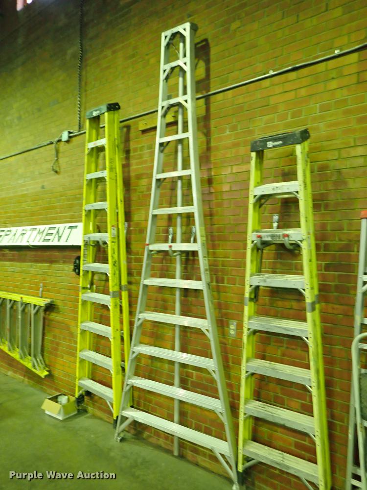 Stokes aluminum tripod ladder in McPherson, KS Item FH9629 sold