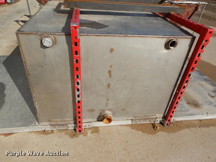 image for item FM9756 Shop built stainless steel tank