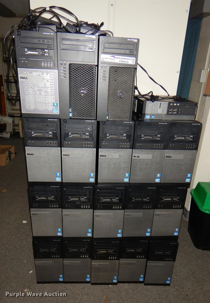 image for item FM9826 (19) Dell CPUs