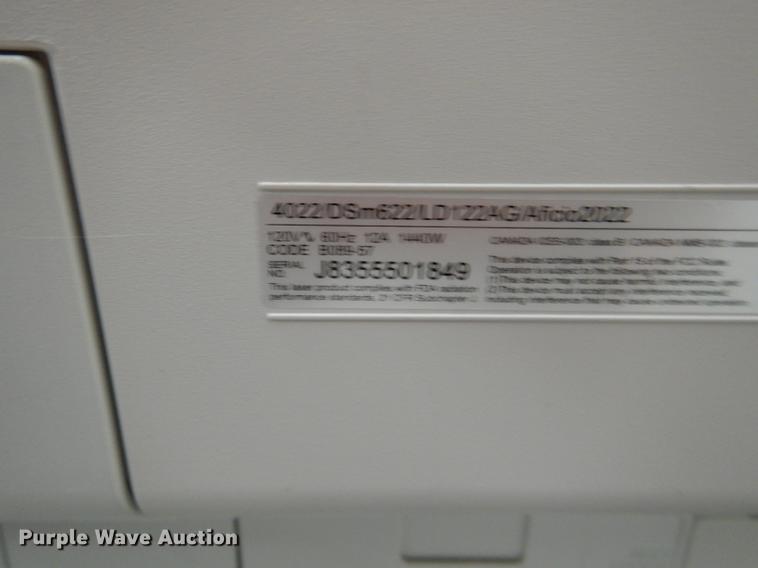 image for item FM9945 Savin 4022 copier