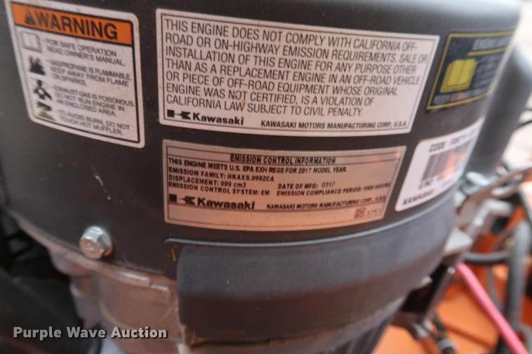 image for item FQ9221 2017 Scag Cheetah SCZ72V-31FX ZTR lawn mower