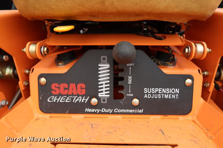 image for item FQ9222 2017 Scag Cheetah SCZ72V-31FX ZTR lawn mower