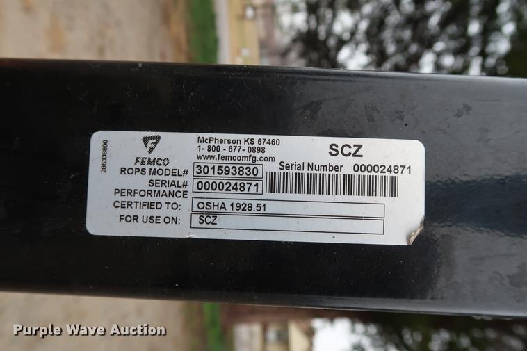 image for item FQ9222 2017 Scag Cheetah SCZ72V-31FX ZTR lawn mower