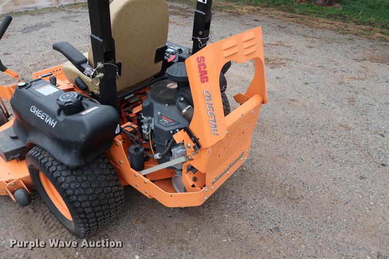 image for item FQ9222 2017 Scag Cheetah SCZ72V-31FX ZTR lawn mower