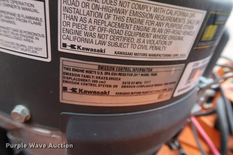 image for item FQ9222 2017 Scag Cheetah SCZ72V-31FX ZTR lawn mower