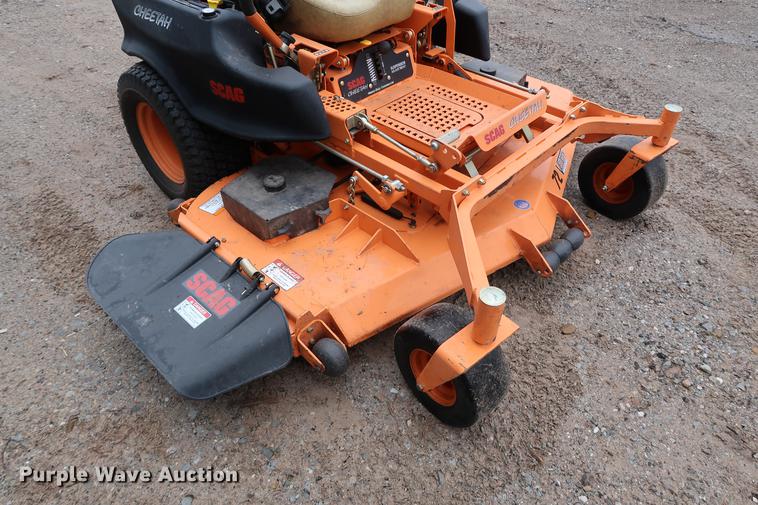 image for item FQ9222 2017 Scag Cheetah SCZ72V-31FX ZTR lawn mower