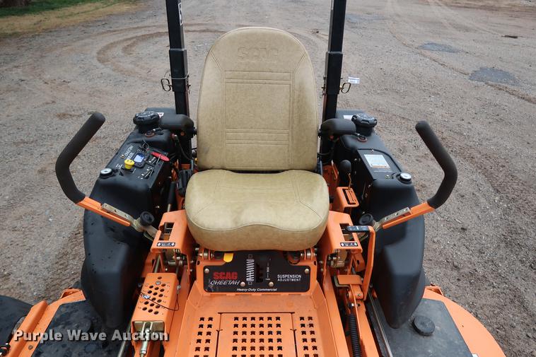 image for item FQ9223 2017 Scag Cheetah SCZ72V-31FX ZTR lawn mower