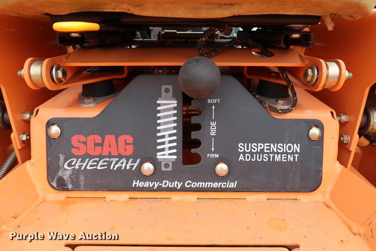 image for item FQ9223 2017 Scag Cheetah SCZ72V-31FX ZTR lawn mower