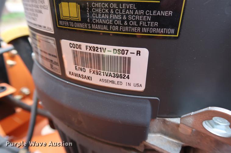 image for item FQ9223 2017 Scag Cheetah SCZ72V-31FX ZTR lawn mower